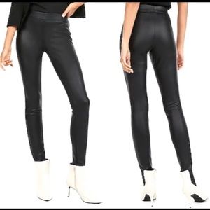 Express faux leather leggings